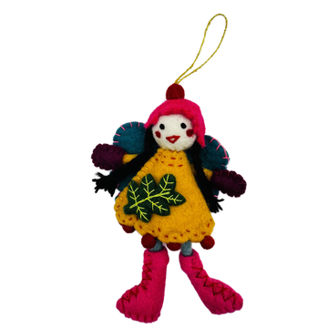 Handmade Needle Felted Miss Tree Fairy