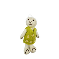 Handmade Needle Felted Lady Sheep