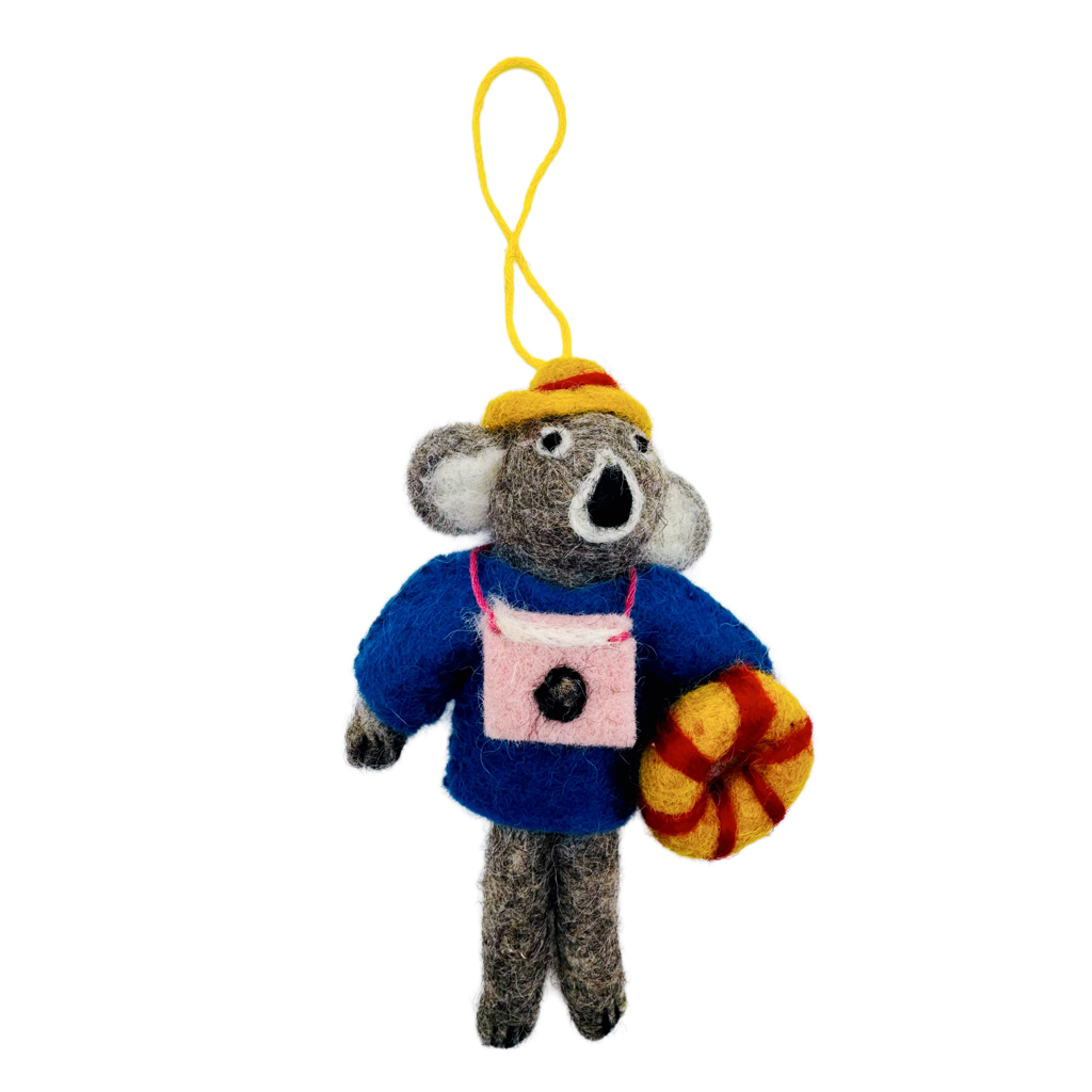 Handmade Needle Felted Little Koala