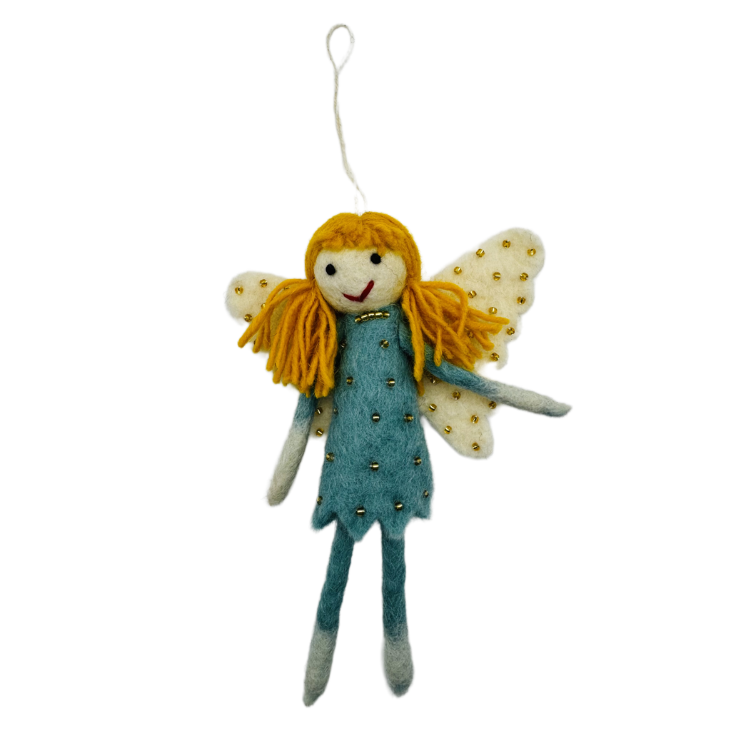 Handmade Wool Needle Felted Miss Fairy