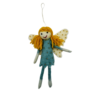Handmade Wool Needle Felted Miss Fairy