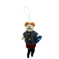 Handmade Needle Felted Little Fashionable Mouse