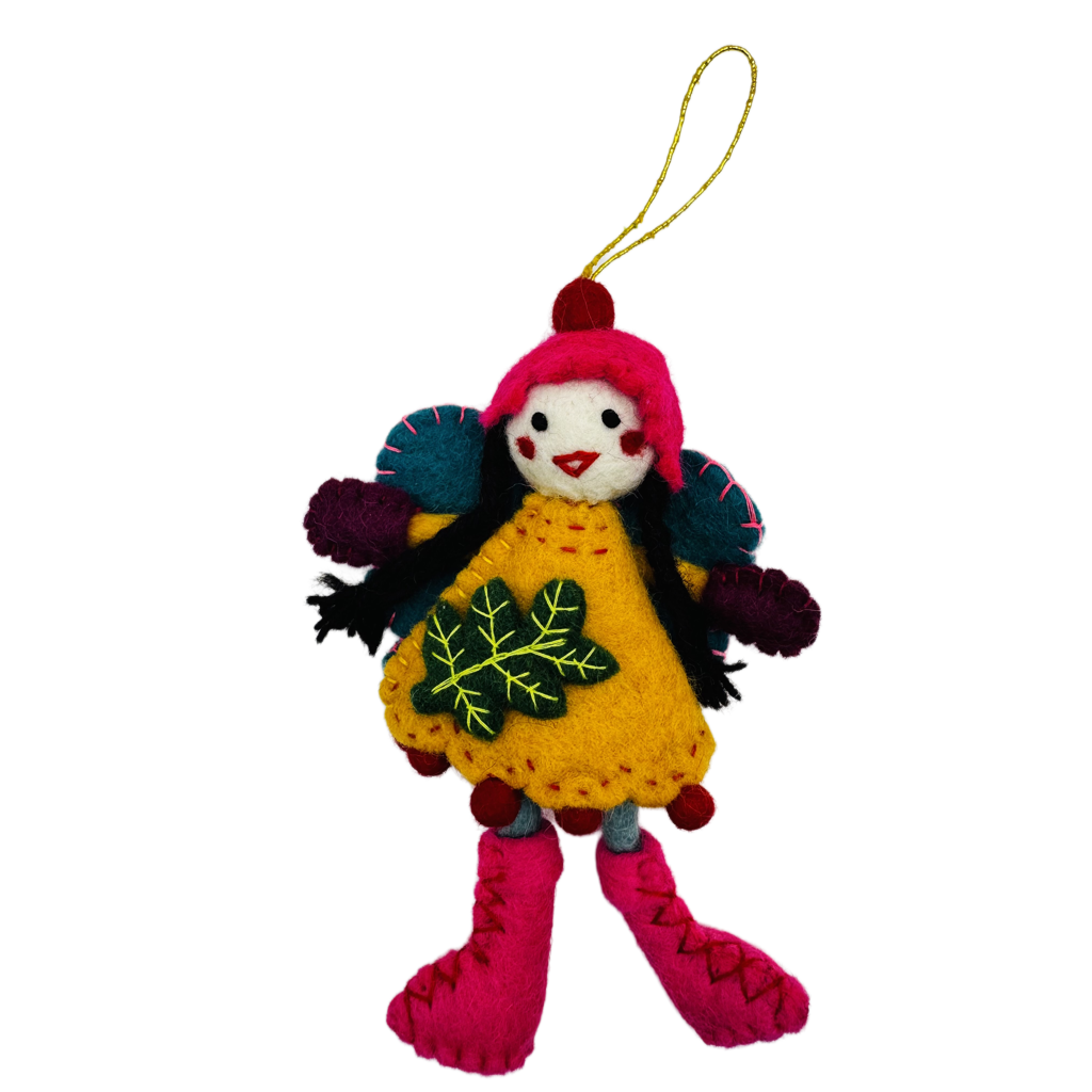Handmade Needle Felted Miss Tree Fairy