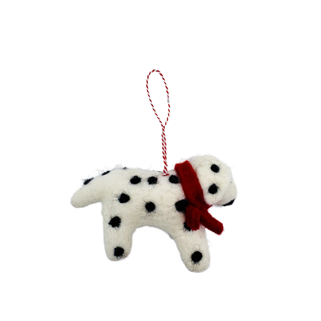 Handmade Needle Felted Dalmatian