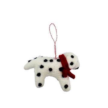 Handmade Needle Felted Dalmatian